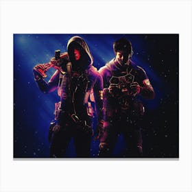 Light Of Heroes ― Tom Clancys Rainbow Six Siege Operation Red Crow Operators Canvas Print