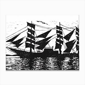 Tall Ship Canvas Print