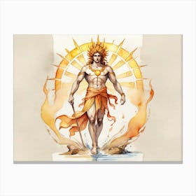 Apollo, God Of Sun 4 Canvas Print