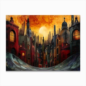 Cityscape 1 Canvas Print