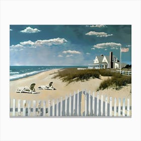 Beach House 7 Canvas Print