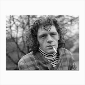 Marco Pierre White In Black And White 1 Canvas Print