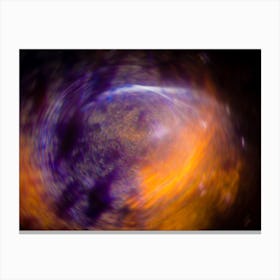 Abstract Background Blur Color Spin Pattern Canvas Print