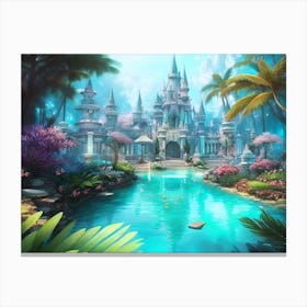 Fairytale Castle 9 Canvas Print