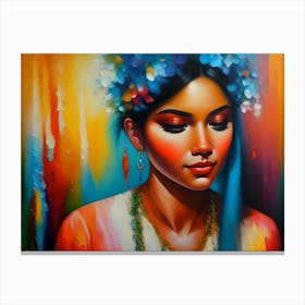 Boho Picture(85) Canvas Print