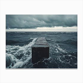 Stormy Sea Canvas Print