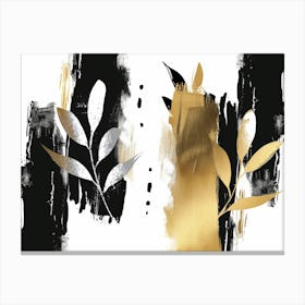 Gold Leaf Canvas Print 6 Canvas Print