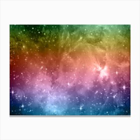 Spectrem2 Galaxy Space Background Canvas Print