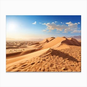 Sahara Desert 13 Canvas Print