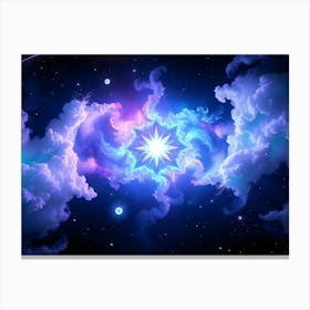 Starburst Canvas Print