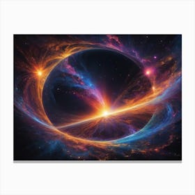 Alien Planet 9 Canvas Print