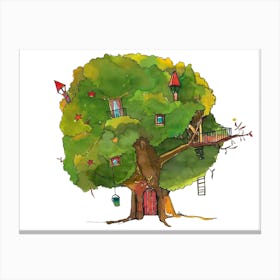 Magic Tree House Canvas Print