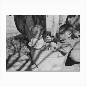 Untitled Photo, Possibly Related To Fsa (Farm Security Administration) Supervisor And A Rehabilitation Borrow Canvas Print