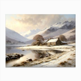 Scottish Winter Canvas Print