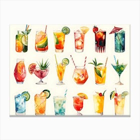 Cocktail Dreams 4 Canvas Print