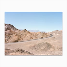 Death Valley Turns Canvas Print