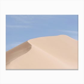 Sand Dune In The Sahara Desert Canvas Print