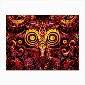 Aztec patterns Canvas Print