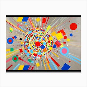 Russian Abstract Painting Canvas Print