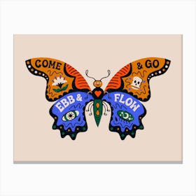 Come & Go, Ebb & Flow 1 Canvas Print