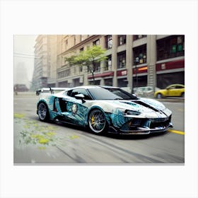 Lamborghini 211 Canvas Print