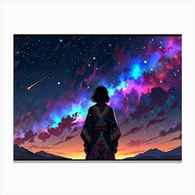 Starry Night 117 Canvas Print