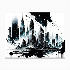 Cityscape 72 Canvas Print