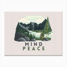 Mind Peace Canvas Print