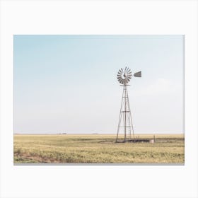 Farm Windmill Canvas Print