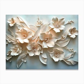 Soft With Relief Canvas Print