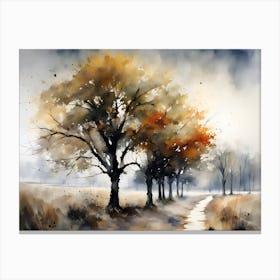 Autumn Trees Canvas Print