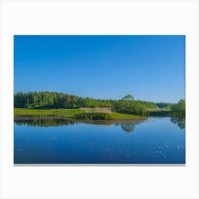 Finland Lake Canvas Print