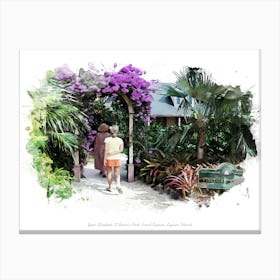 Queen Elizabeth Ii Botanic Park, Grand Cayman, Cayman Islands Canvas Print