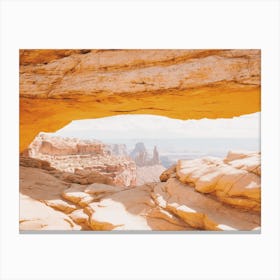 Looking Over Moab Canvas Print