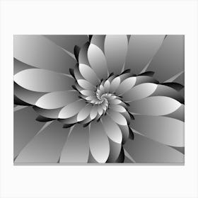 Abstract Floral Design Background Wallpaper Canvas Print