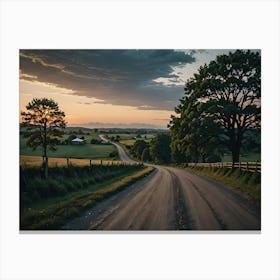 The Road to Home Canvas Print