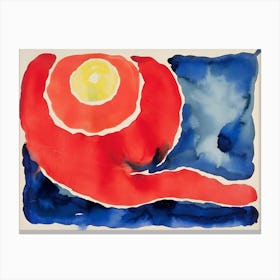 Georgia O'Keeffe - Evening Star,V Canvas Print