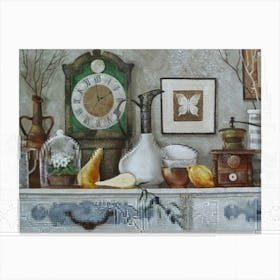 Still Life With Lemons Canvas Print