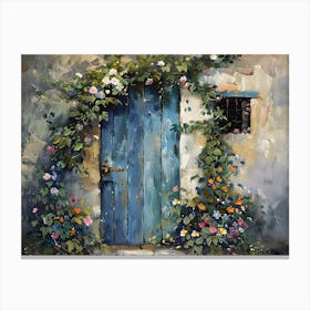 Pretty Garden Doors 15 Canvas Print