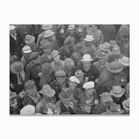 Workmen At The Umatilla Ordnance Depot, Hermiston, Oregon By Russell Lee Canvas Print