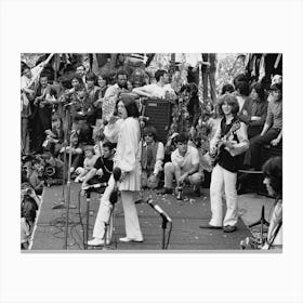 The Rolling Stones On Stage, 1969 Canvas Print