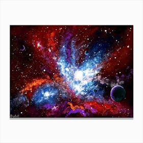 Great Orion Nebula Canvas Print