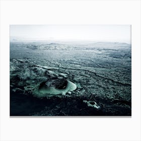 Landscapes Raw 18 Laki Crater (Iceland) Canvas Print