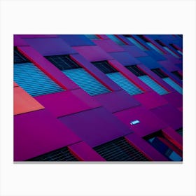 Colorful Building Canvas Print