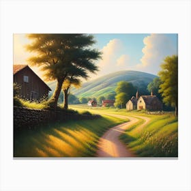 Country Road 10 Canvas Print