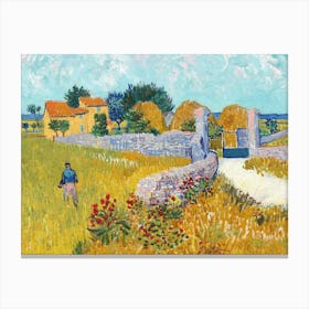 House In The Countryside Canvas Print