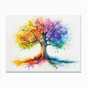 Tree Of Life 50 Canvas Print