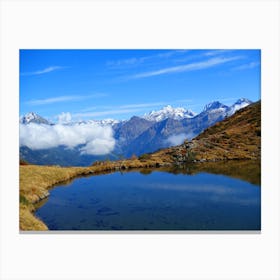 Swiss Alps Canvas Print