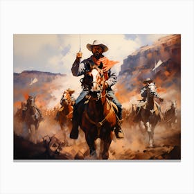 'The Cowboys' Canvas Print