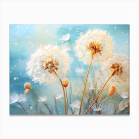 Dandelion 35 Canvas Print